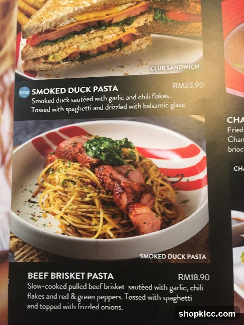 Menu Items