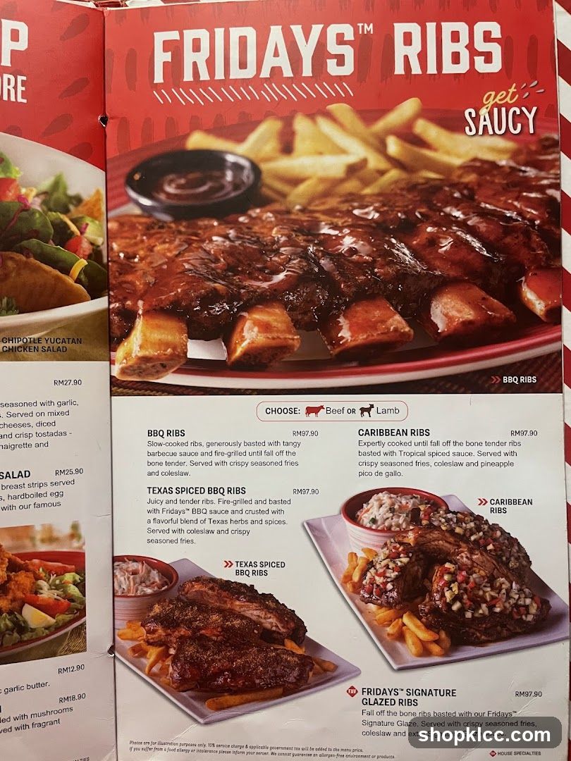 FRIDAYS RIBS