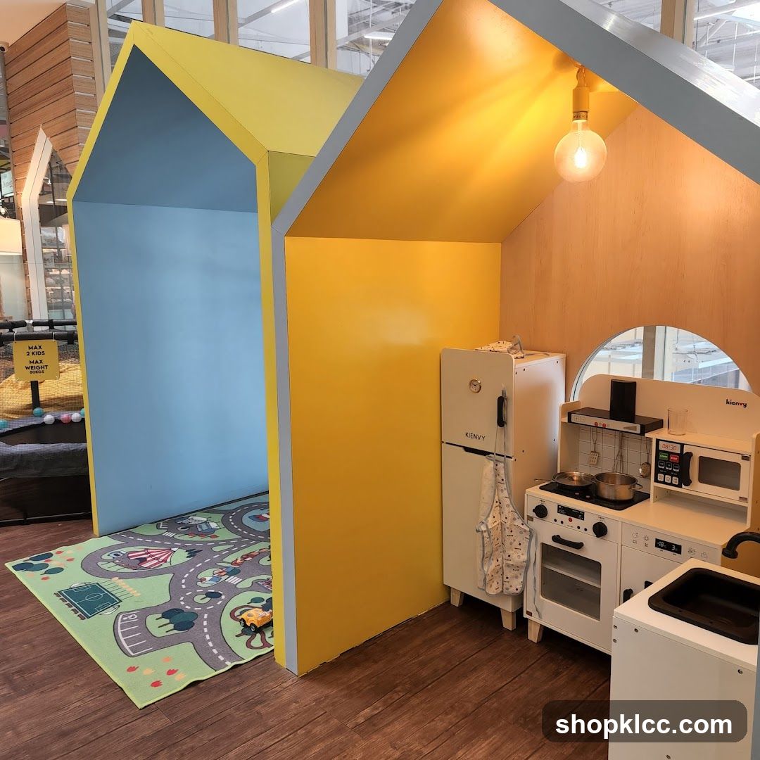 Playhouse Kitchen and Room