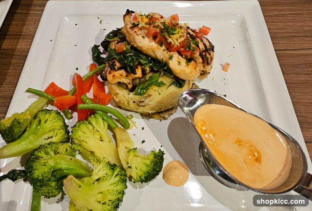 Grilled Chicken with Vegetables