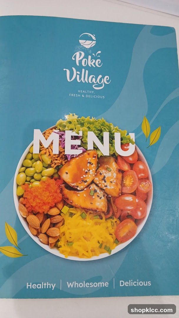 Poke Village Menu
