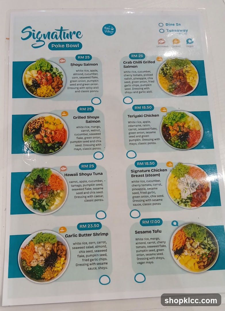 Signature Poke Bowl