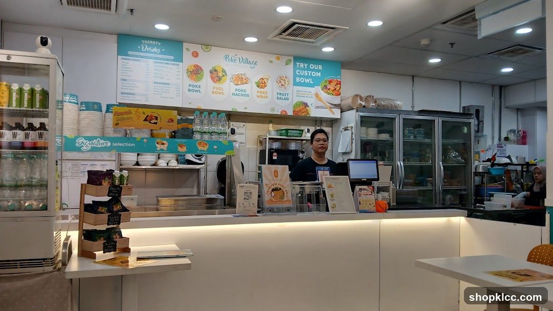 Poke Village Counter