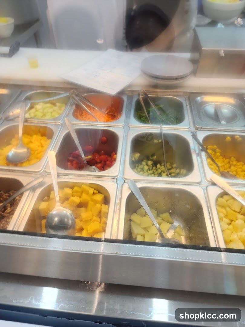 Salad Bar Ingredients