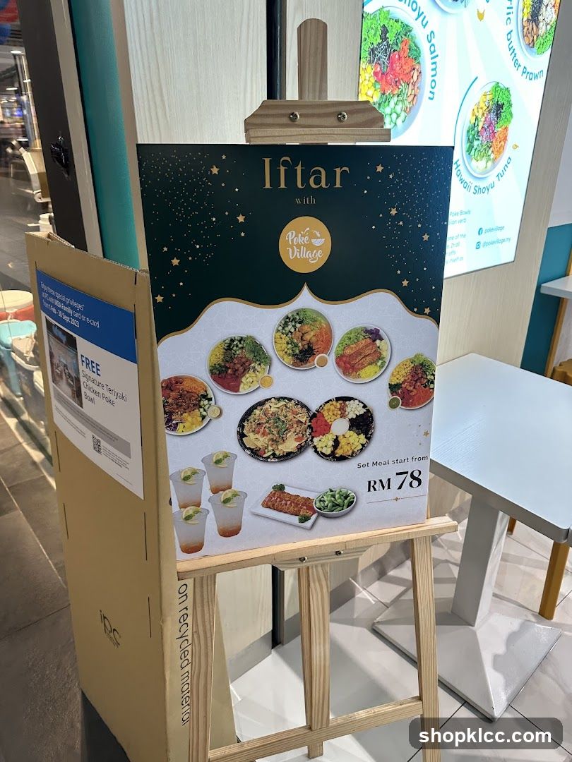 Iftar with Poke Village Promotion
