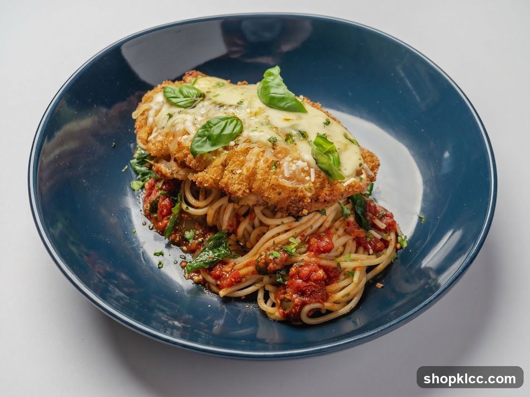 Chicken Parmesan with Spaghetti