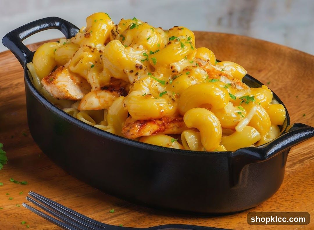 Macaroni and Cheese with Chicken