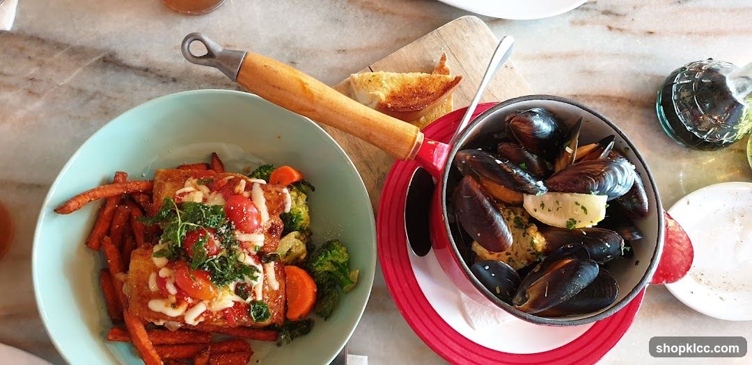 Mussels and Fish Dish