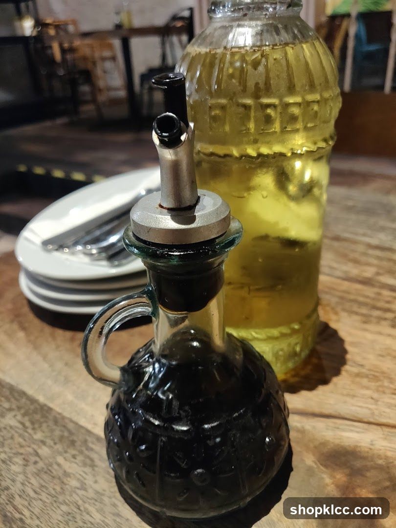 Condiments on a Table