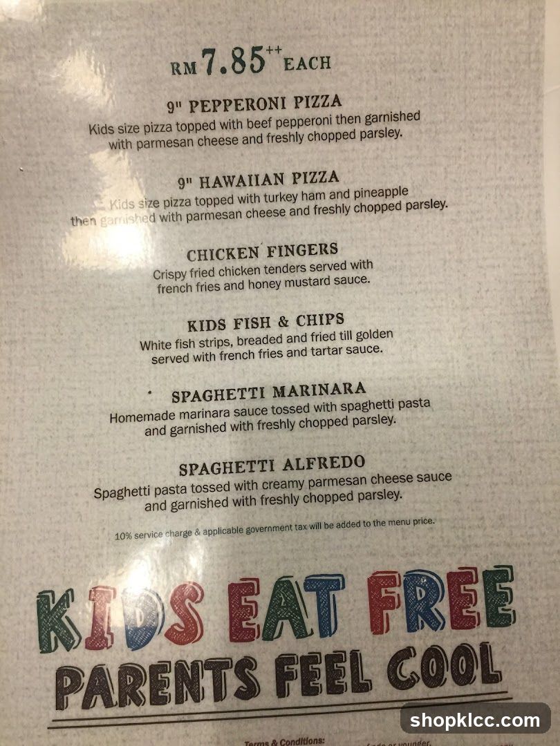 Menu Items