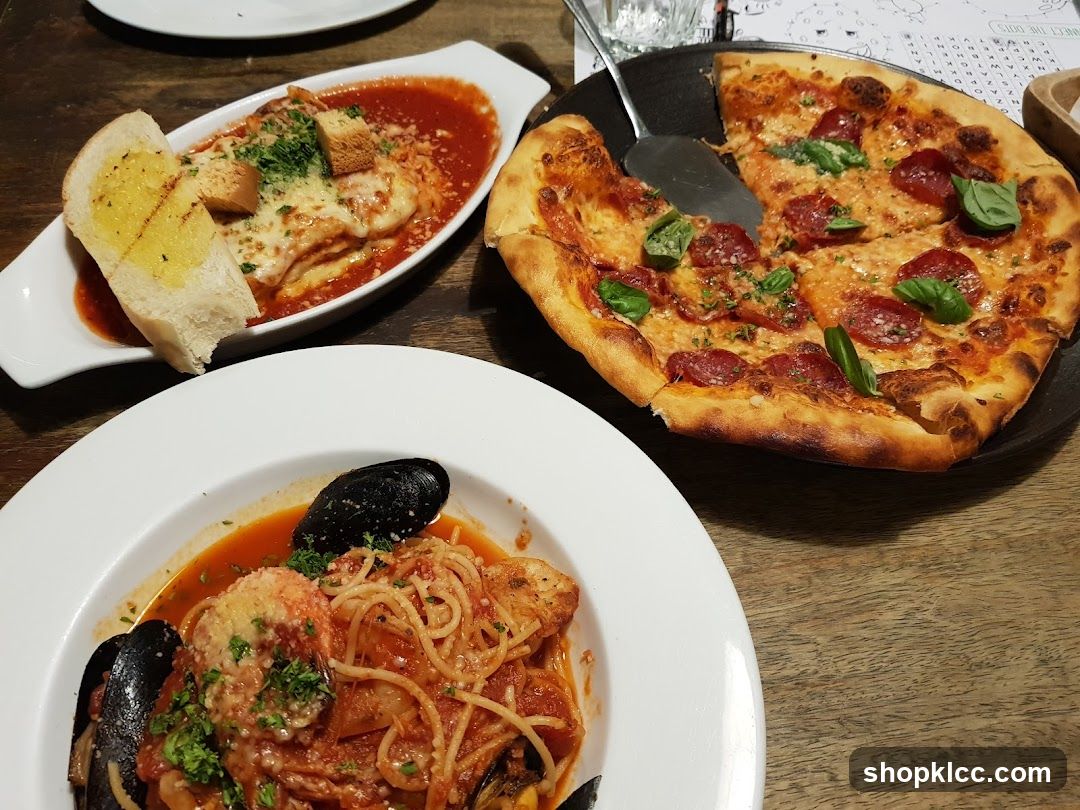 Italian Food Spread