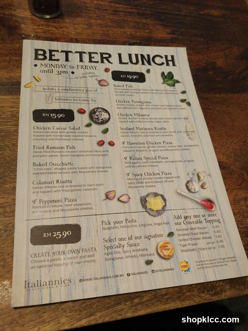 BETTER LUNCH