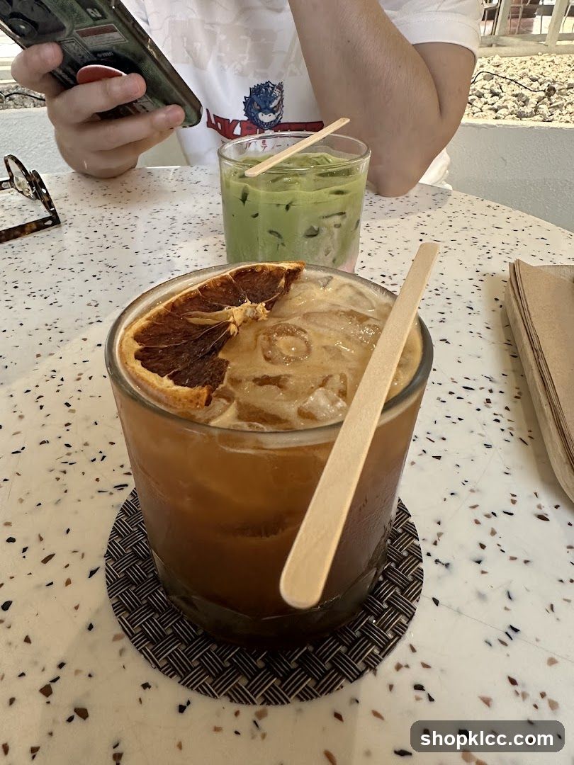 Coffee and Matcha Drinks