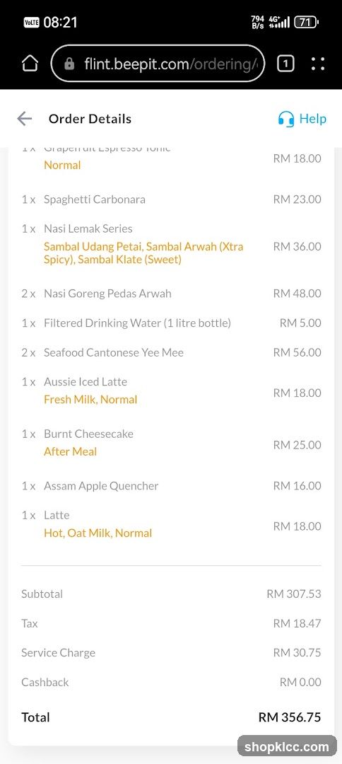 Order Details