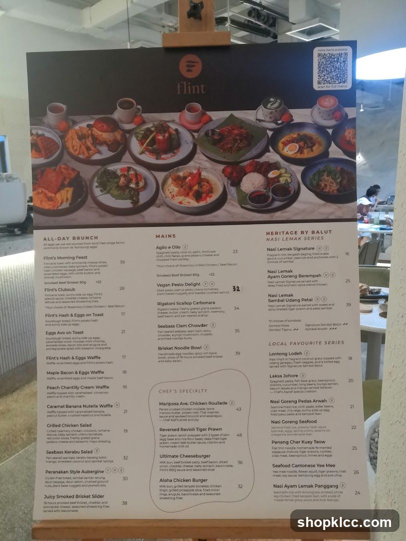 Flint Menu