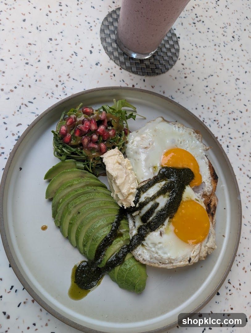 Avocado and Egg Breakfast