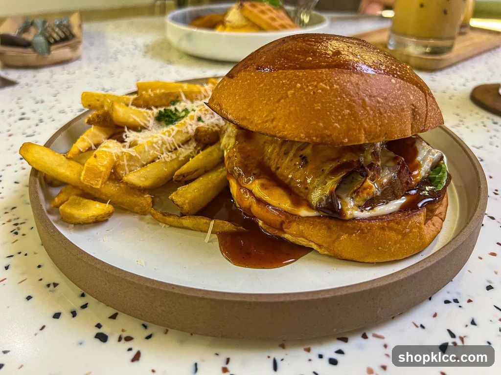 Burger and Fries