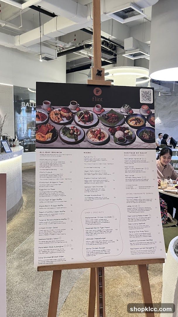 Flint Menu