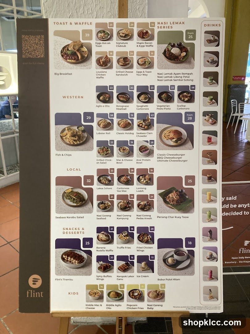 Flint Menu