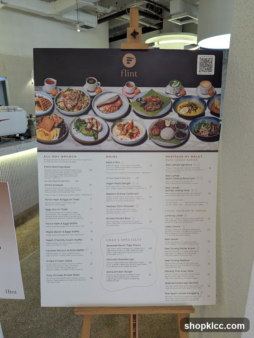 Flint Menu