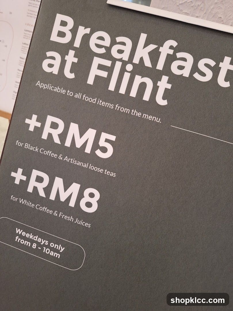 Breakfast at Flint