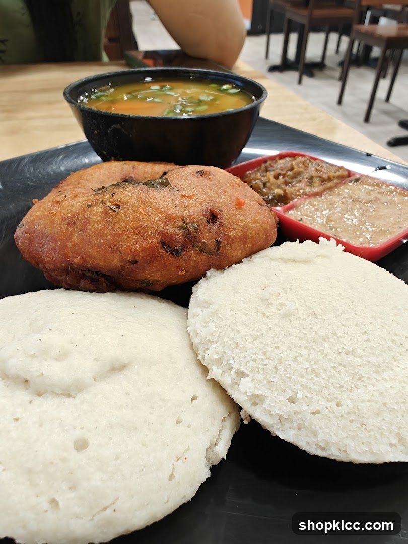 South Indian Breakfast Platter