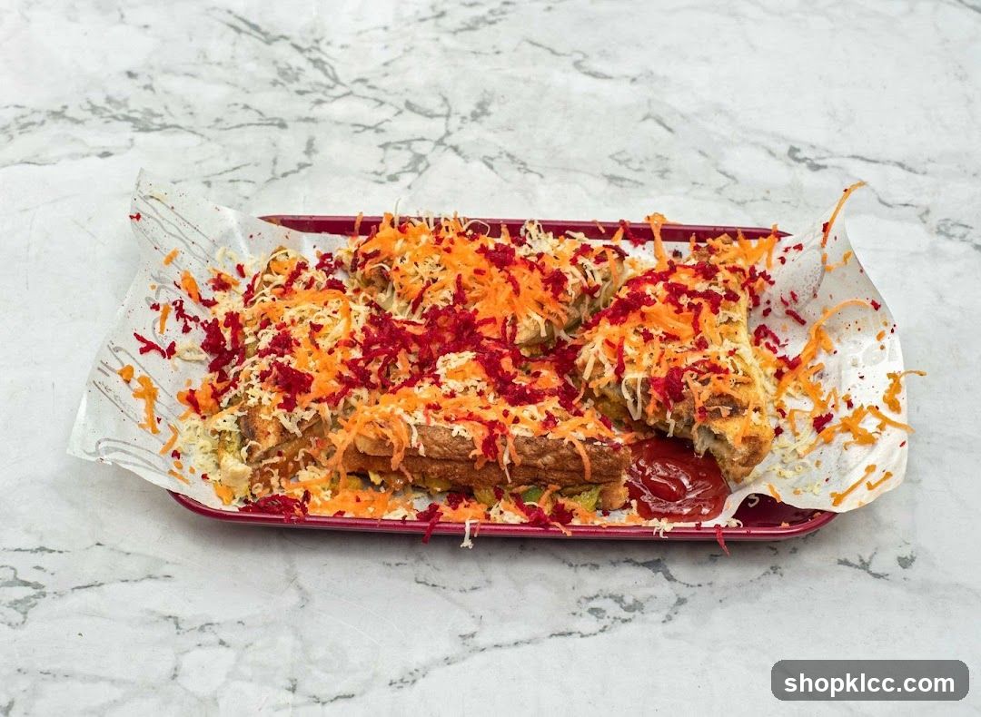 Sandwiches with Cheese and Beetroot