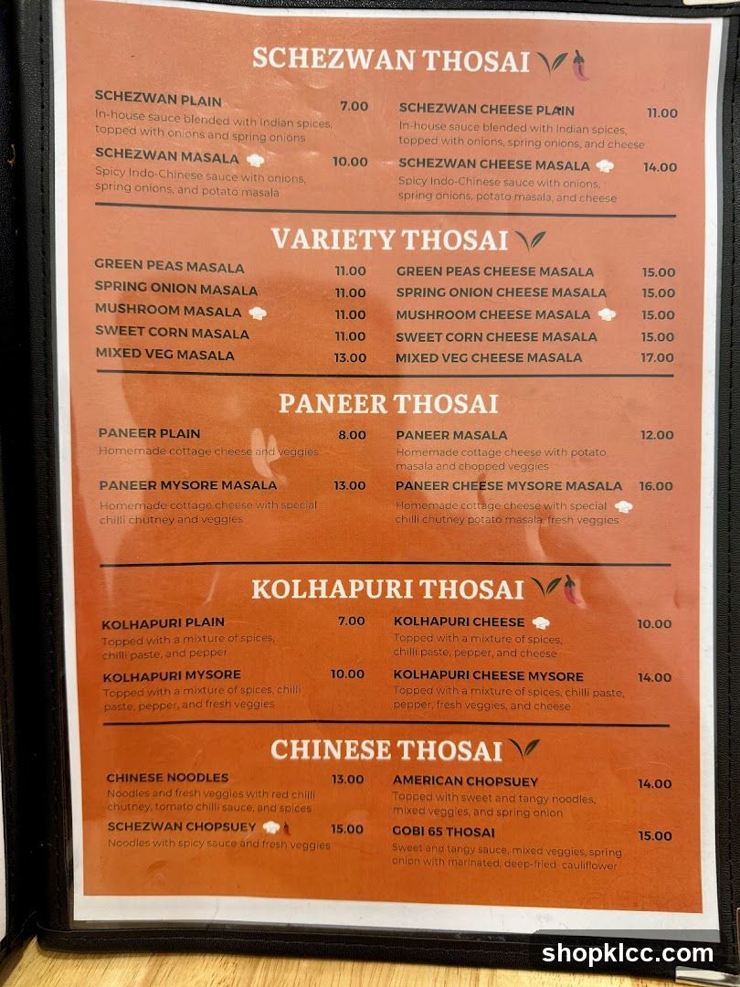 SCHEZWAN THOSAI