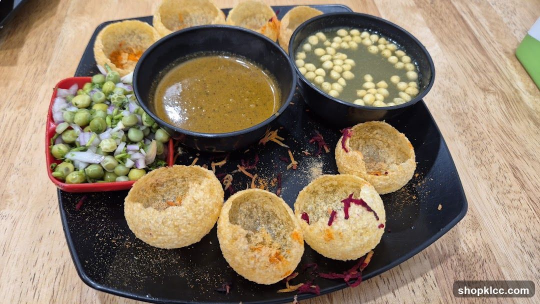 Pani Puri Platter