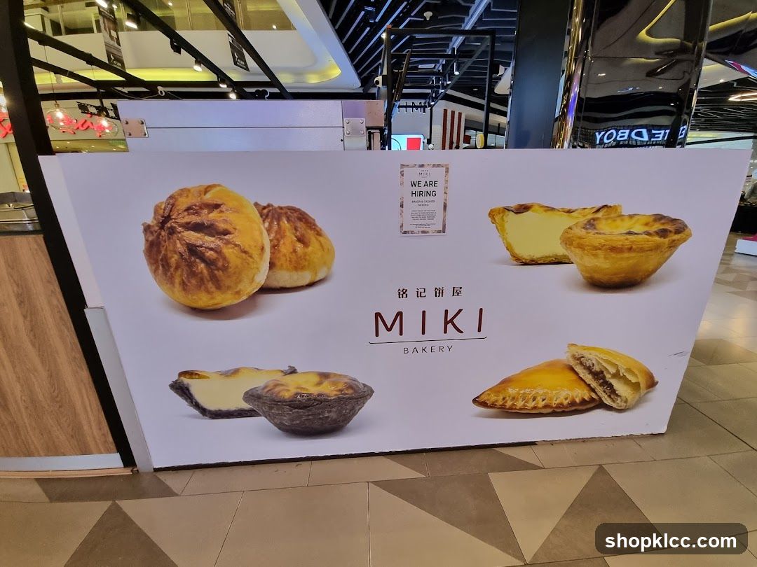 Miki Bakery Advertisement