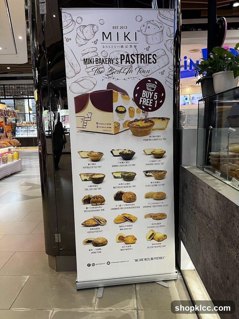 Miki Bakery Pastries Promotion
