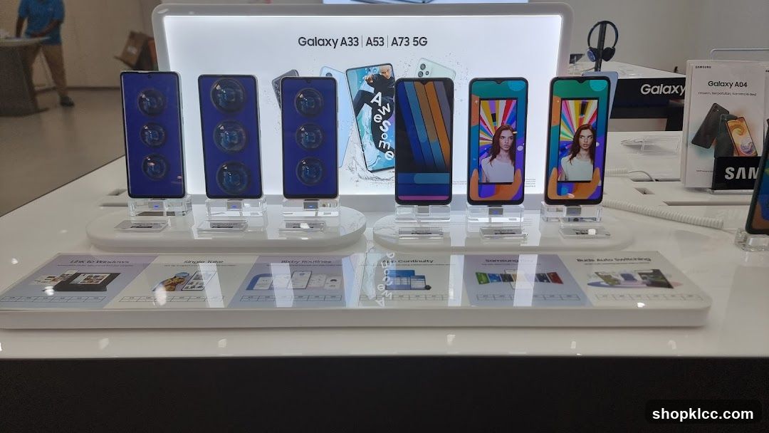 Samsung Galaxy Phones Display