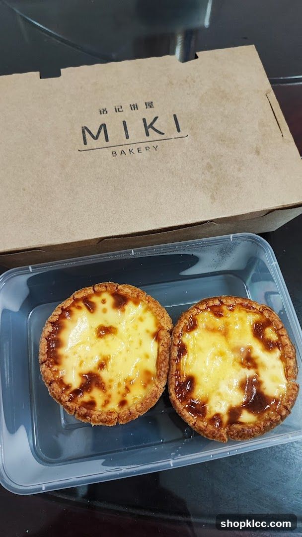 Miki Bakery Egg Tarts