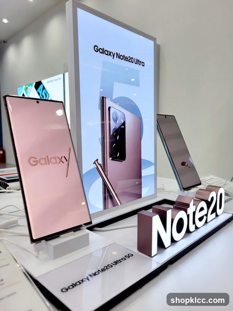 Samsung Galaxy Note20 Ultra Display