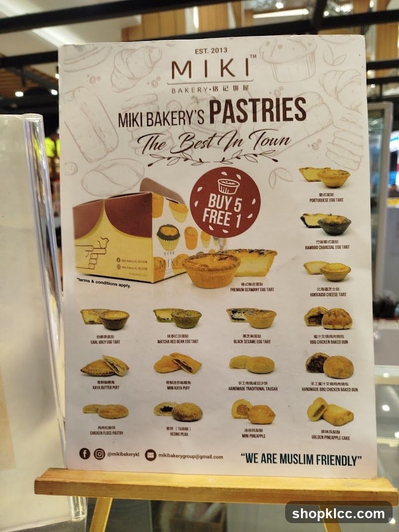 MIKI BAKERY'S PASTRIES