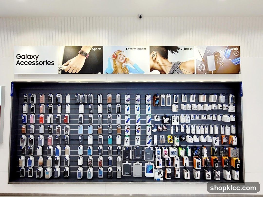 Galaxy Accessories Display