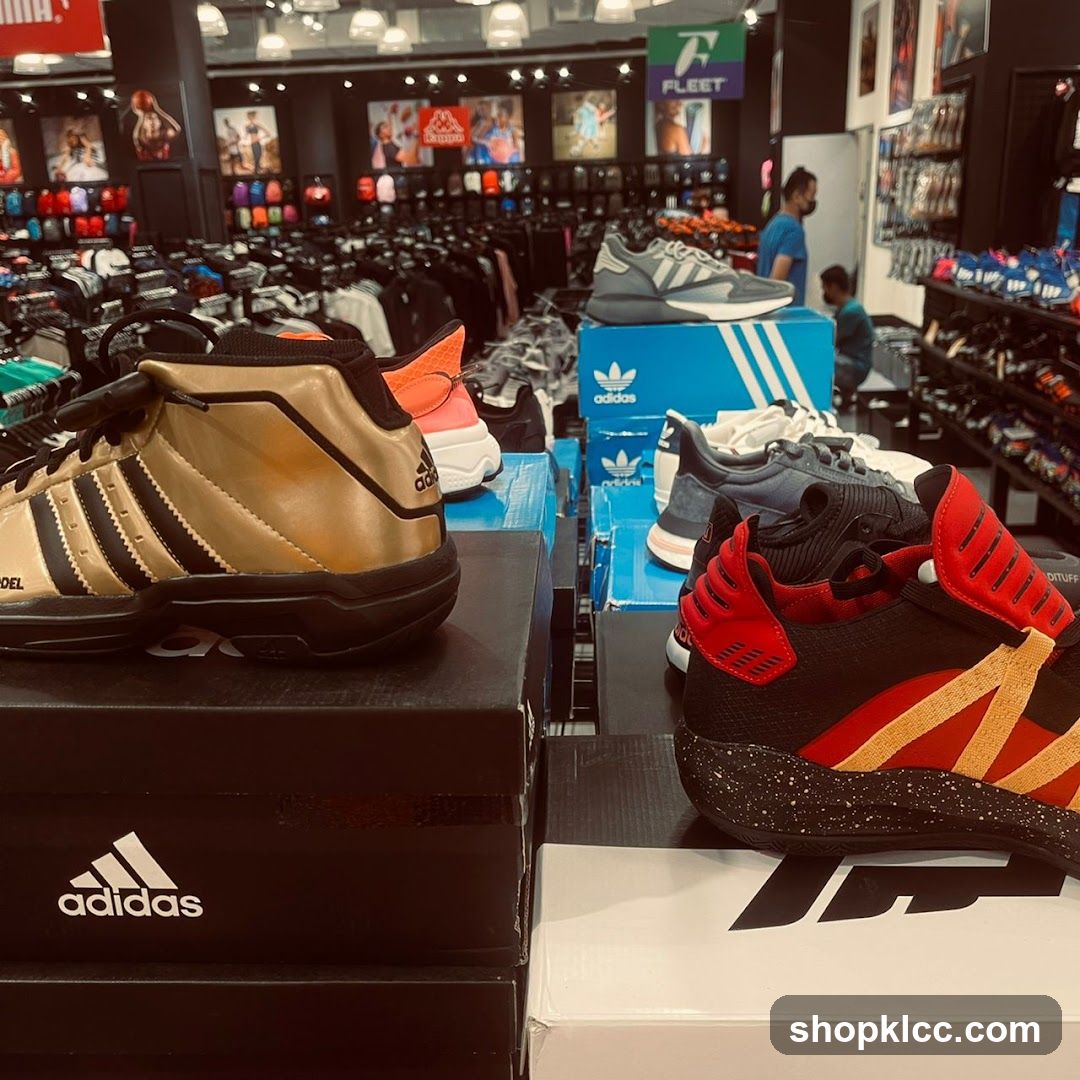 Athletic Footwear Display