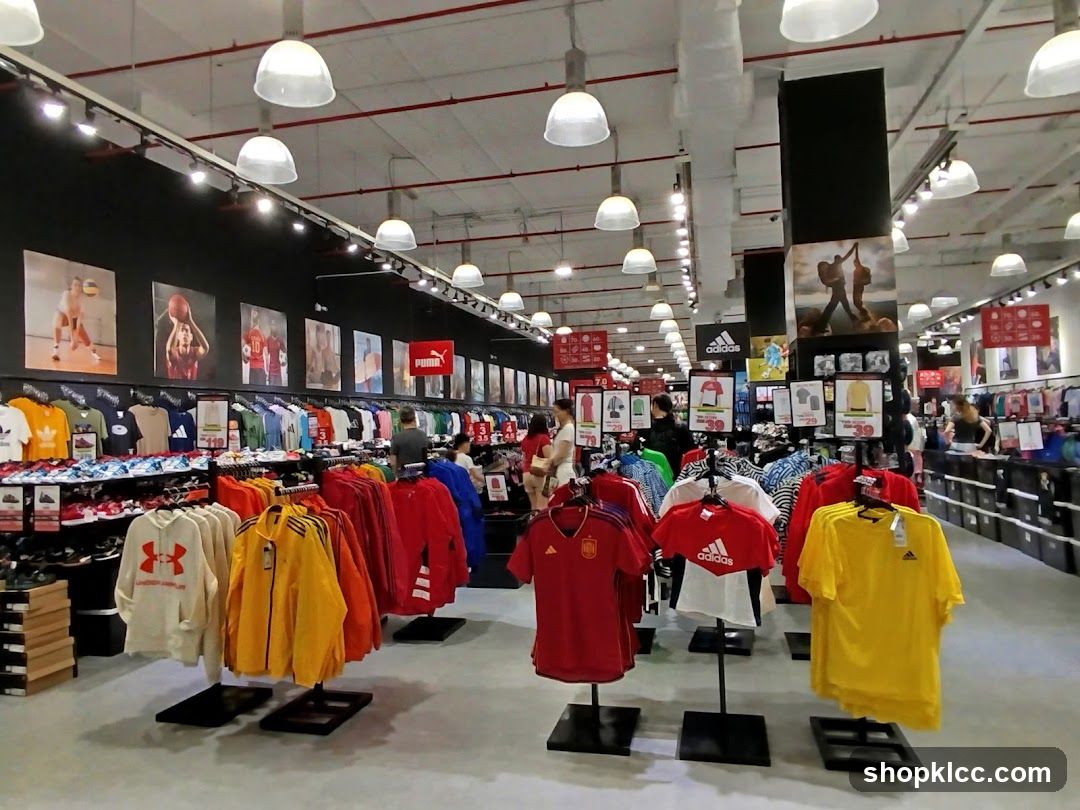 Sports Apparel Store Interior
