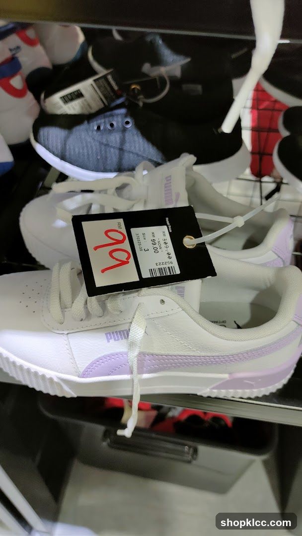 Puma Shoes on Display