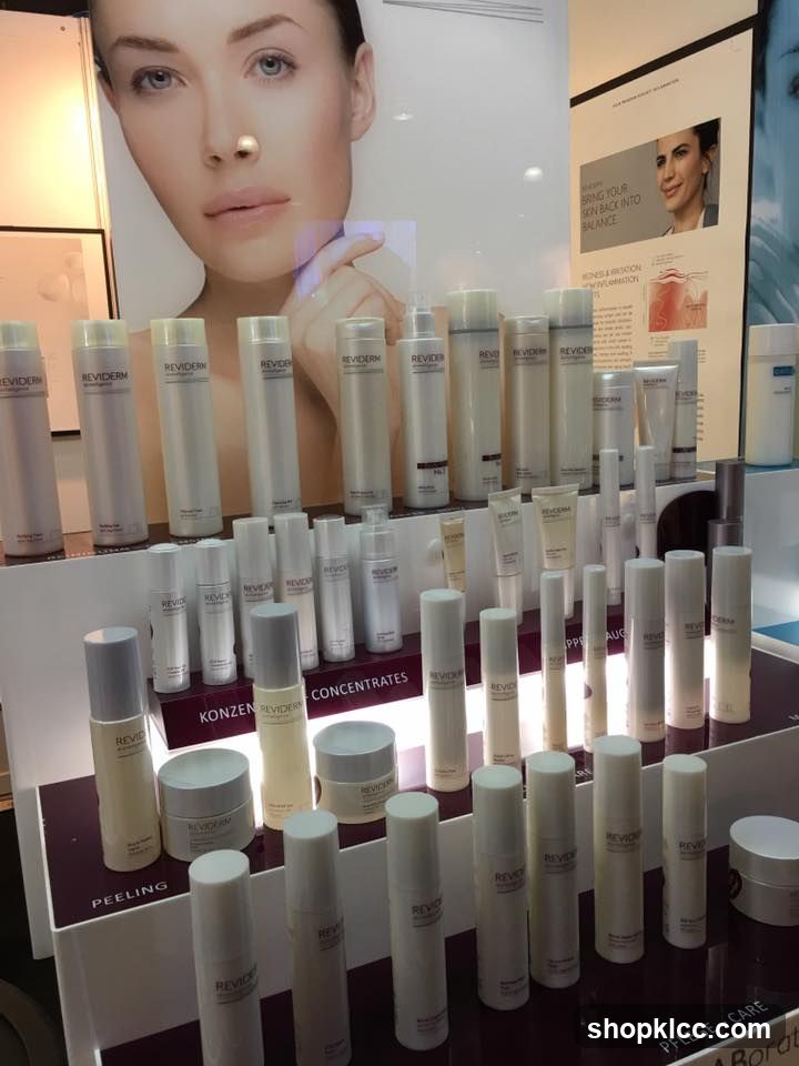 Skincare Product Display