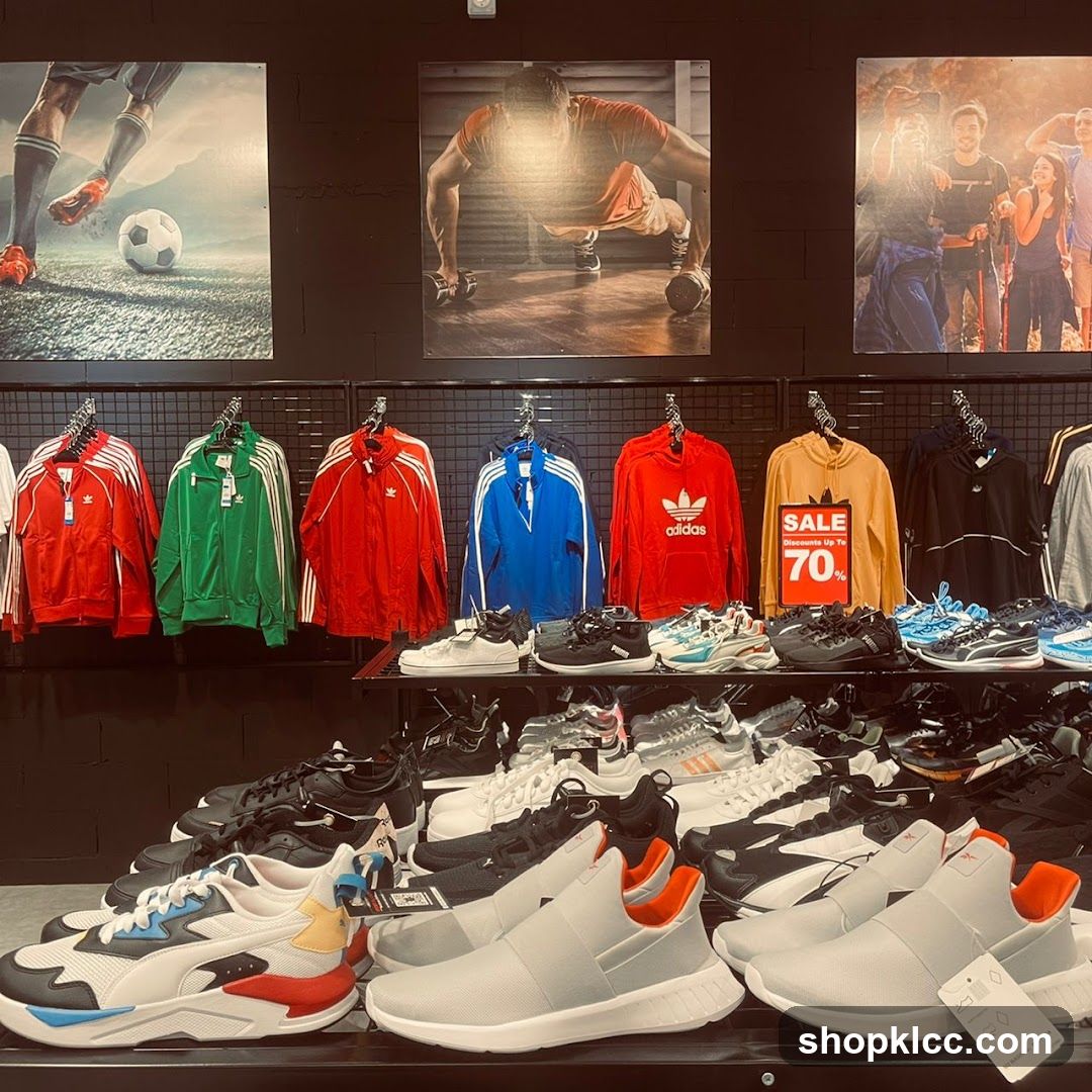 Sportswear and Footwear Display