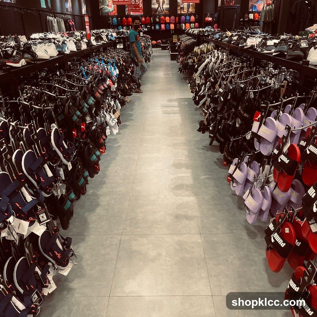 Footwear Store Aisle