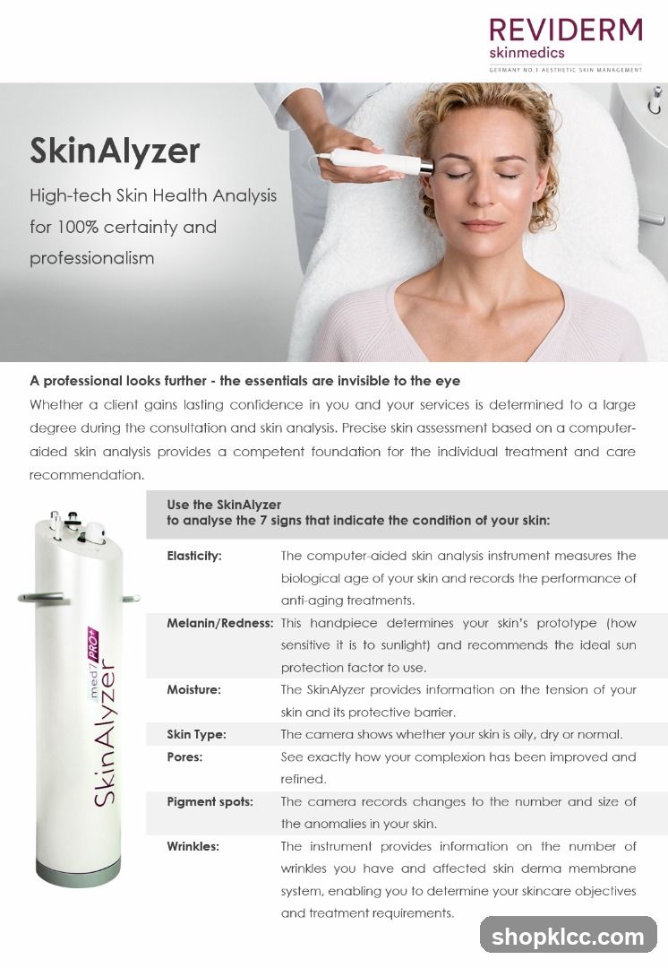 SkinAlyzer High-tech Skin Health Analysis