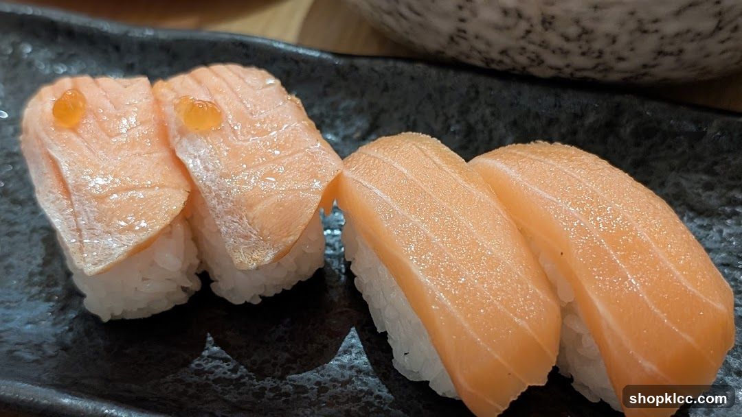 Salmon Nigiri Sushi