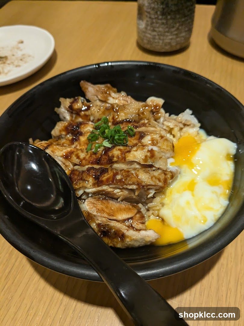 Chicken and Rice Bowl with Egg