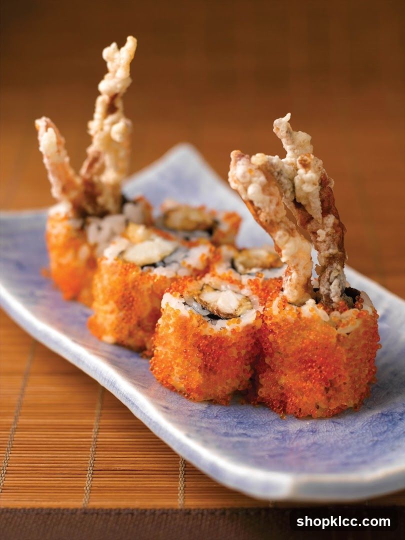 Soft Shell Crab Sushi Rolls