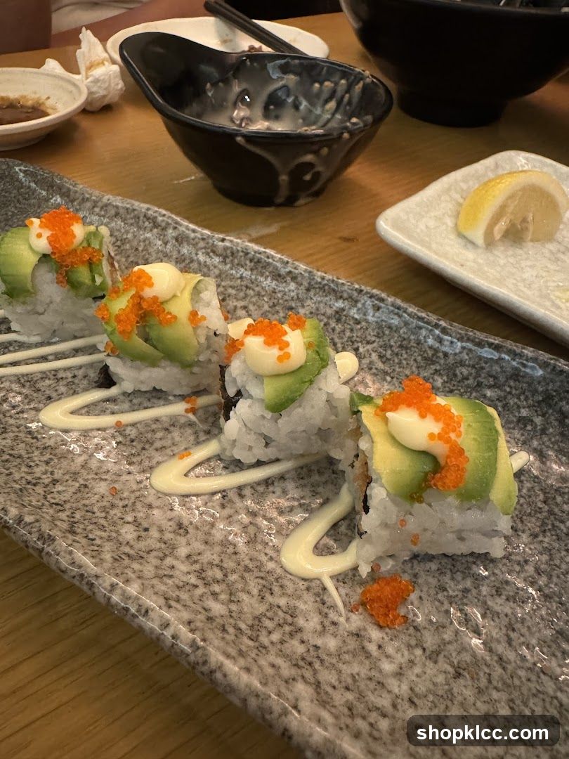 Avocado Sushi Rolls