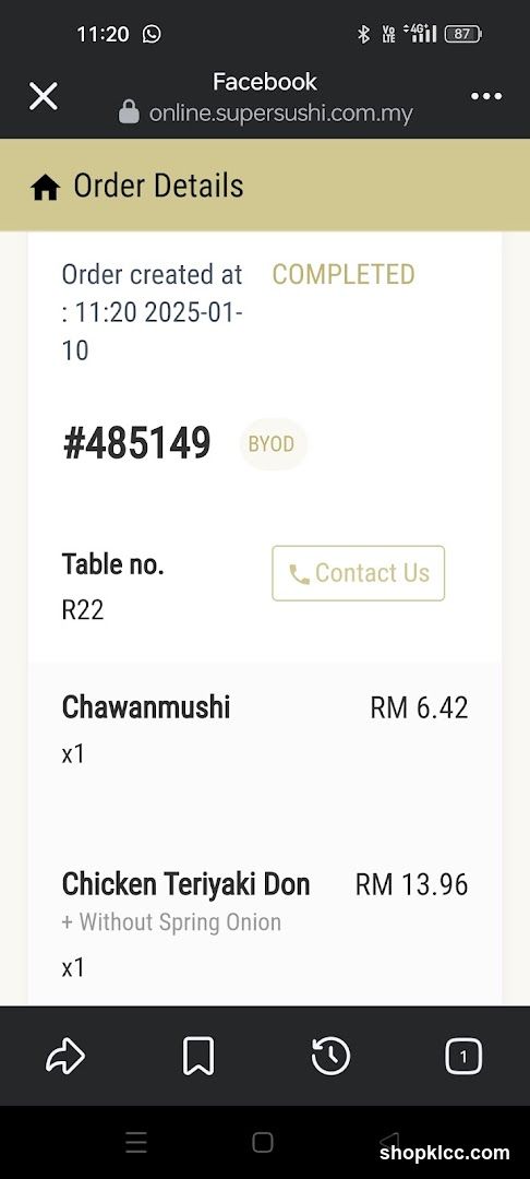 Order Details