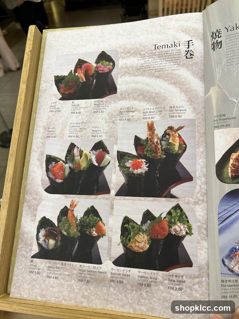 Temaki Hand Rolls