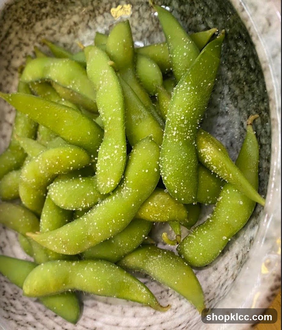Salted Edamame